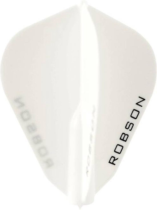 Bull's Robson Plus Flight FSH - White - Dart Flights