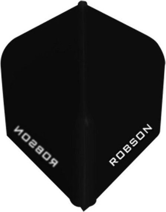 Bull's Robson Plus Flight Std.6 - Black - Dart Flights van Bull's