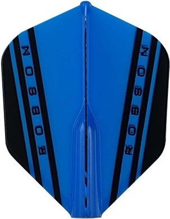 Bull's Robson Plus Flight Std.6 V - Blue - Dart Flights van Bull's