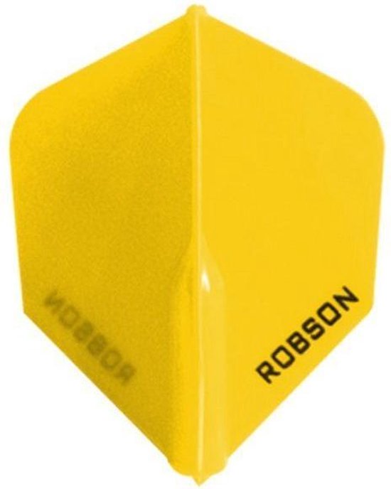Bull's Robson Plus Flight Std.6 - Yellow - Dart Flights van Bull's