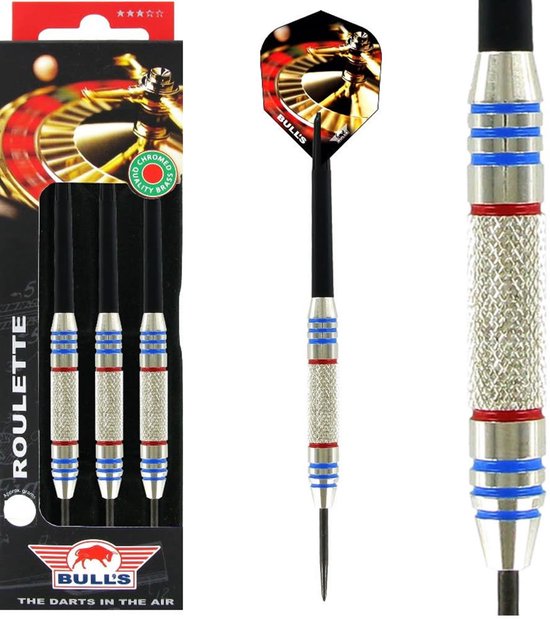 Bull's Roulette Brass - Dartpijlen - 23 Gram van Merkloos