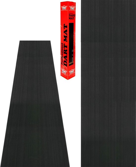 Bull's Rubber Dart Mat Wide 300 x 90cm van Bull's
