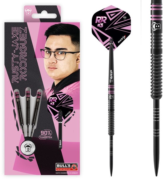 BULL'S Rusty-Jake Rodriguez 90% - Dartpijlen