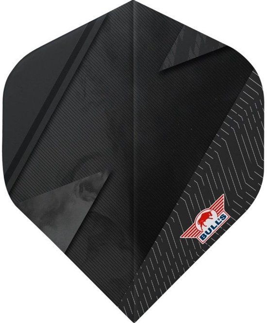 Bull's Series 100 Lightning Black NO2 - Dart Flights van Bull's