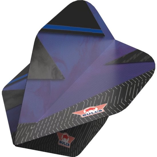 Bull's Series 100 Lightning Blue NO2 - Dart Flights van Bull's