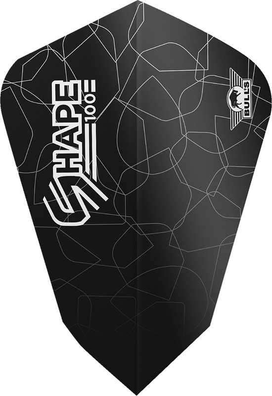 Bull's Shape 100 Black Fantail Flight van Bull's