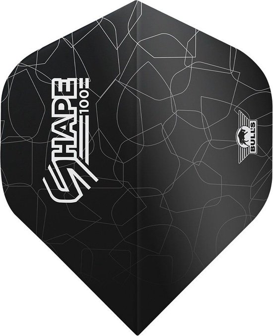 Bull's Shape 100 Black Std. van Bull's