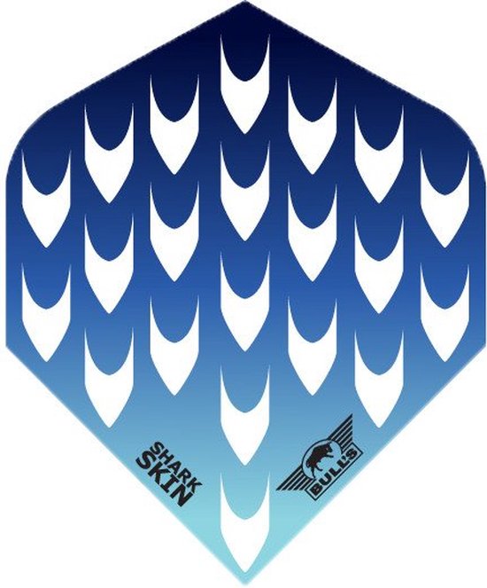 BULL'S sharkskin flight blauw van Bull's