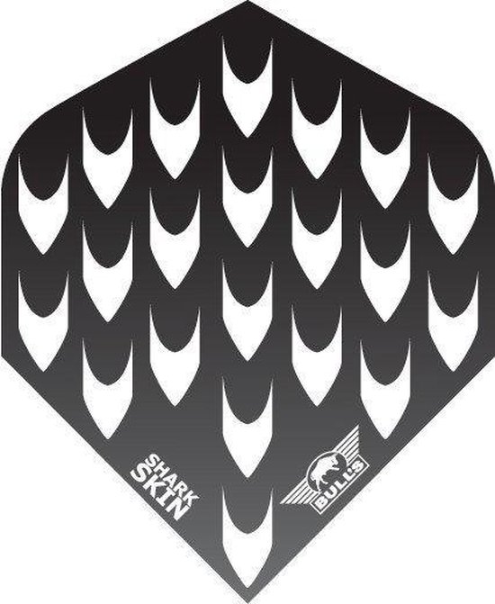 BULL'S sharkskin flight zwart van Bull's