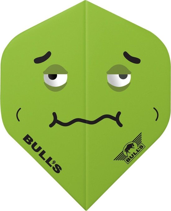 Bull's Smiley 100 Sick Std. - Dart Flights van Bull's