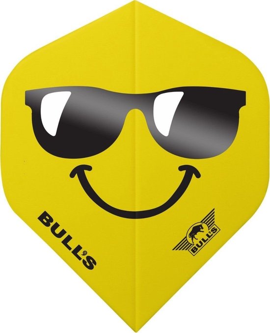 Bull's Smiley 100 Sunglasses Std. - Dart Flights van Bull's