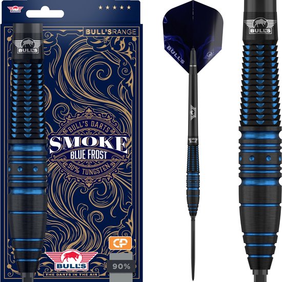Bull's Smoke Blue Frost CP Steeltip 90% 24 gram van Bull's