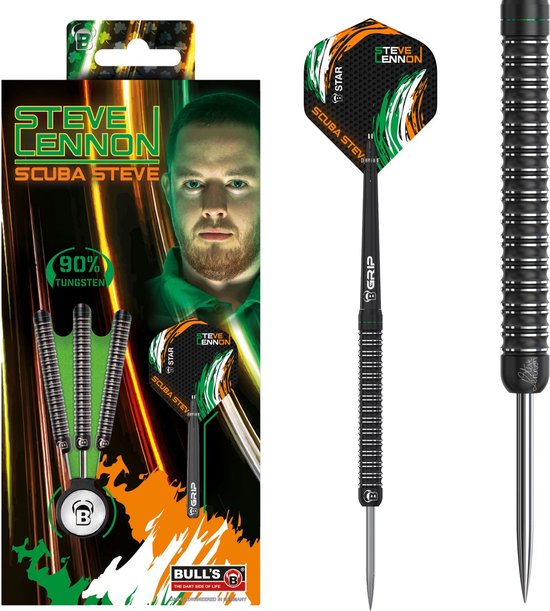BULL'S Steve Lennon Steel Dart 90% - 22 gram van Bull's