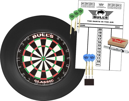 Bull's Surround Dartboard Set van Bull's