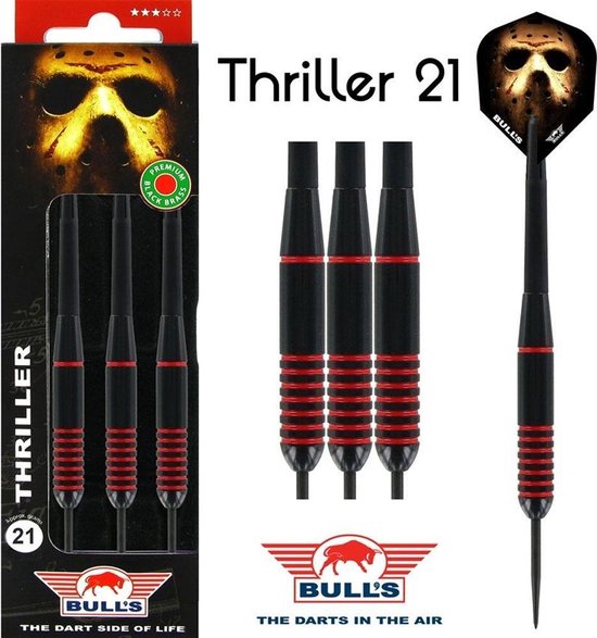 Bull's Thriller Black Brass 21 gram - Dartpijlen - 21 Gram van Bull's