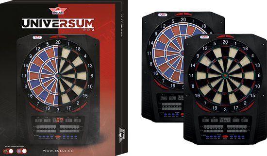 Bull's Universum Pro Softtip Dartbord Blauw van Bull's