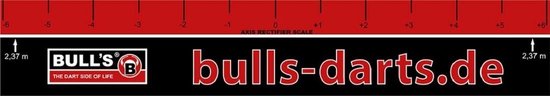 Bull´s Vloersticker Werpafstand 60 Cm Zwart/rood van Bull's