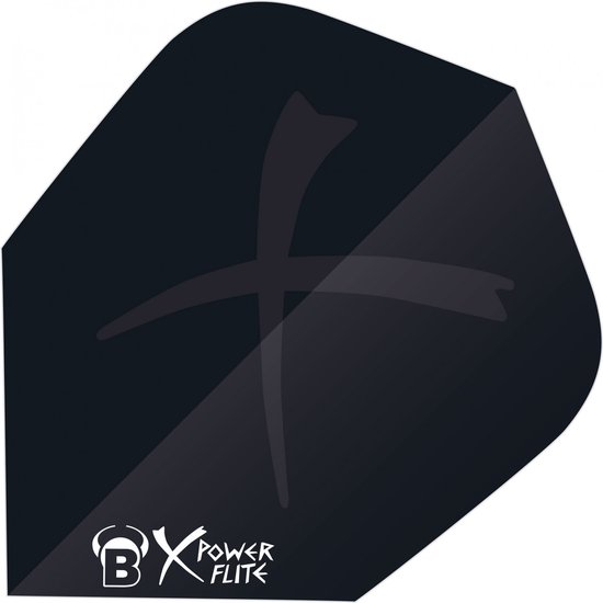 BULL'S X-Powerflite Black - Dart Flights van Merkloos