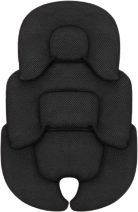 Buxibo - Kussen voor Babystoel/ Kinderzitje - Autostoel - Veiligheidsstoel - Stoelverhoger - Safety Seat - Zwart van Buxibo