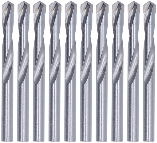 By shayne - Boor - 10 Stuks 8mm Tungsten Carbide Boor - Voor Metaal en Hout - Precisie en Duurzaamheid - Geschikt voor Kunststof - Professioneel Gere.