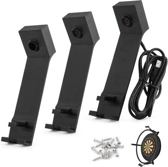 Cameramontage Dartbord - LED Ring Bevestiging - Dart Camera Systeem - Zonder Boren Montage van Merkloos