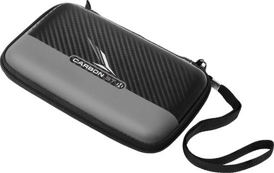 Carbon ST Pro 6 Dart Case - Black/Grey van Merkloos