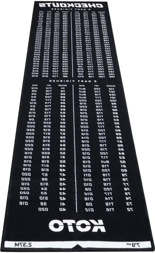 Carpet Checkout Dartmat 237x60cm - KOTO Carpet van KOTO