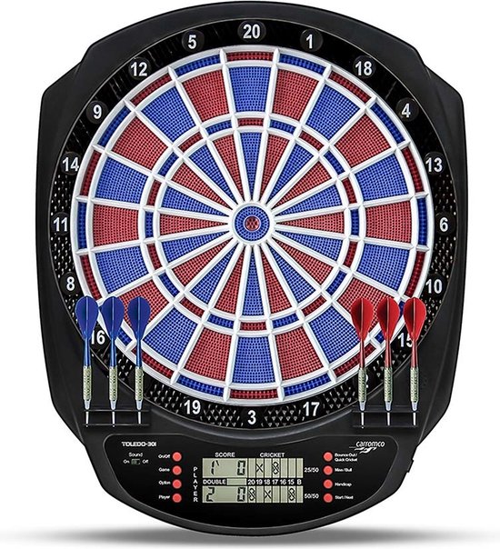Carromco Toledo - 301 - Elektronisch Dartbord - Darts van Carromco