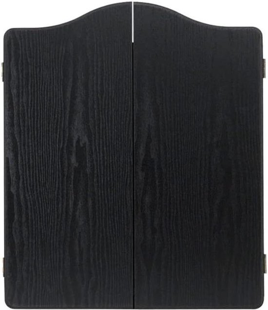 Classic Dartboard Cabinet - Plain Wood Finish van Dart World