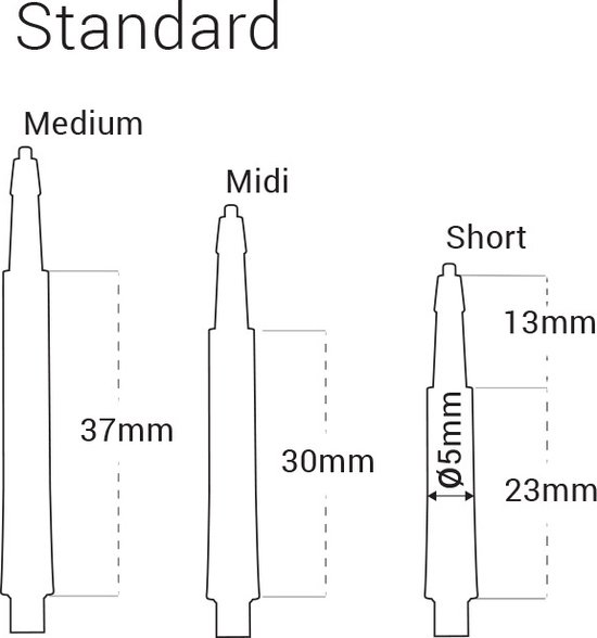 CLIC SHAFT WHITE MIDI van BIC