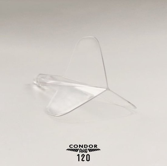 Condor AXE 120 Trifin Clear - Dart Flights van Condor