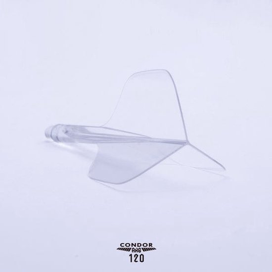 Condor AXE 120 Trifin Clear Small - Dart Flights