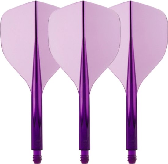 CONDOR AXE 120 TRIFIN PURPLE - DART FLIGHTS - MEDIUM van Condor