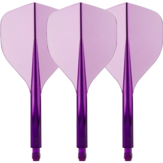 Condor AXE 120 Trifin Purple - Dart Flights van Condor
