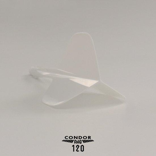 Condor AXE 120 Trifin White - Dart Flights