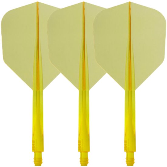 Condor Axe - Plain Color - Clear Yellow - Small - Dart Flight System van Condor