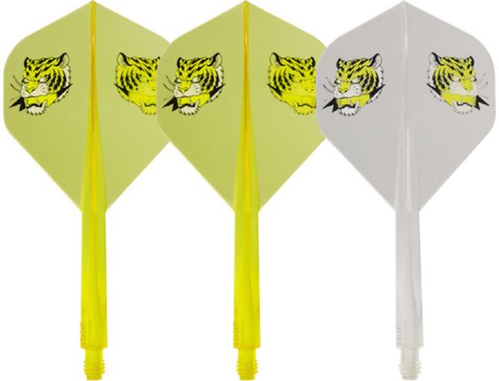 Condor Axe Player - Shota Hisashi - Clear Inazuma Tijger - Standard - Dart Flight van Merkloos