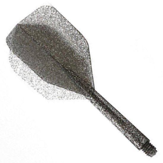 Condor Zero Stress Flight System Small Glitter Smoke Silver - Dart Flights van Merkloos