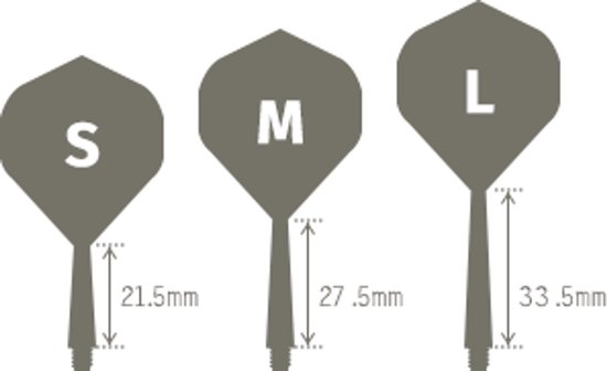 Condor Zero Stress Flight System - Standard Clear - Dart Flights