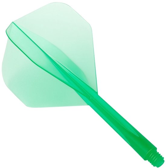 Condor Zero Stress Flight System - Standard Clear Green - Dart Flights van Merkloos