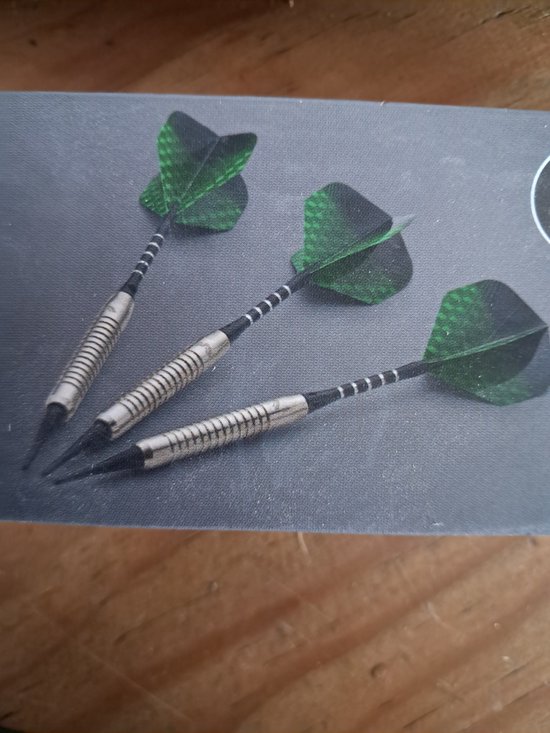 Crivit Dartpijlen soft set - Basic - 3 delig - 18 gram - 16cm van CRIVIT