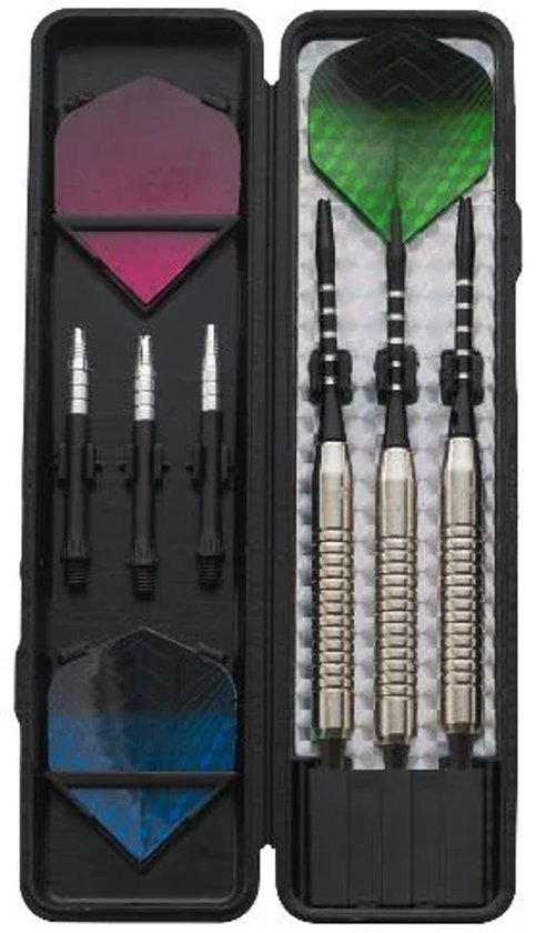 Crivit Stalen Dartpijlen set Basic - 3-delig - 22 gram - 16.4 cm van CRIVIT