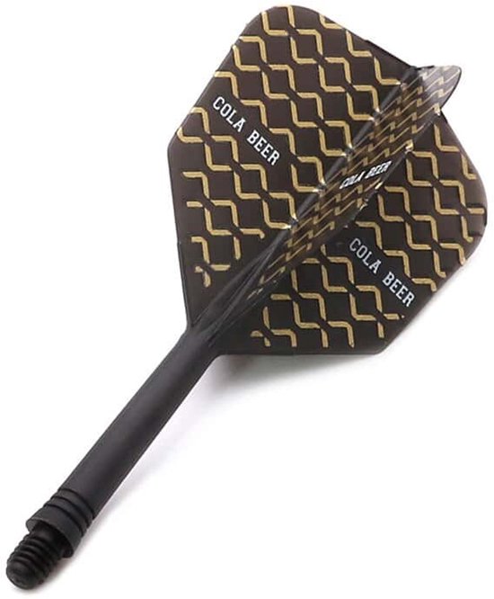 Cuesoul - ROST Integrated Dart Flights - Cola Beer Shape