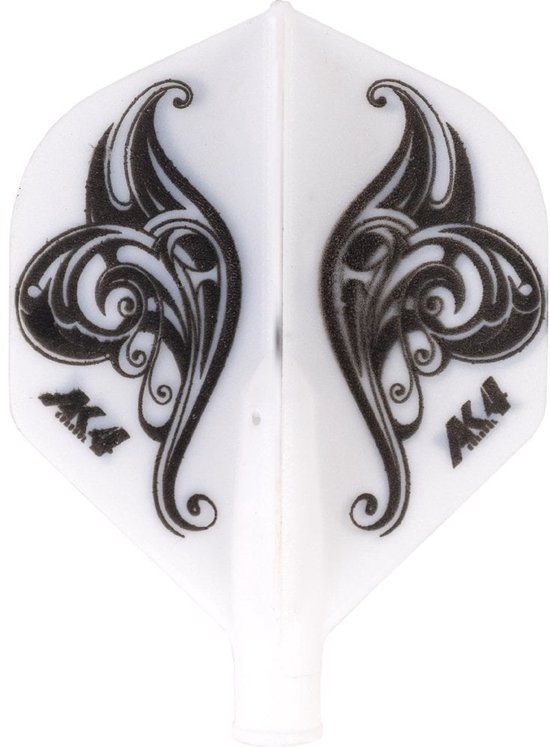 Cuesoul - Tero Flight System AK4 Flower - White Standard - Dart Flights