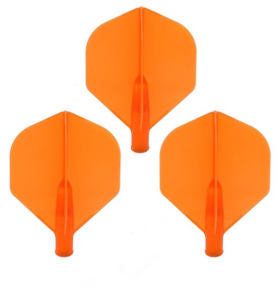 Cuesoul - Tero Flight System AK4 - Orange Standard - Dart Flights van Merkloos