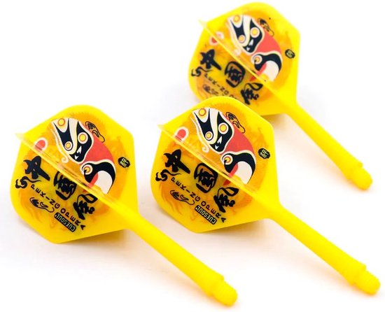 Cuesoul - Tero Flight System AK5 Rost Peking Opera Mask - Standard Shape - Yellow van Cuesoul