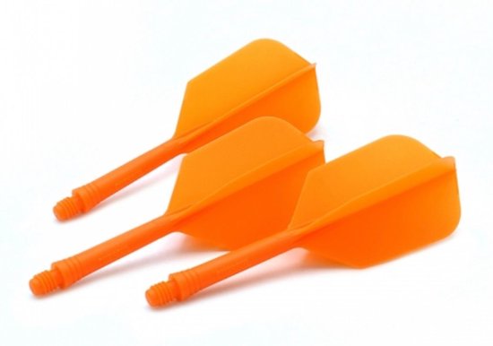 Cuesoul - Tero Flight System AK5 Rost Slim - Orange - Dart Flights