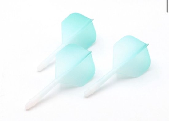 Cuesoul - Tero Flight System AK5 Rost Standaard - Gradient Green - Dart Flights van Merkloos