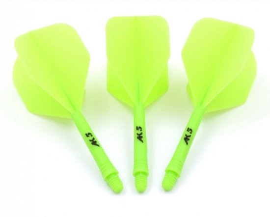 Cuesoul - Tero Flight System AK5 Rost Standard - Green - Dart Flights van Merkloos