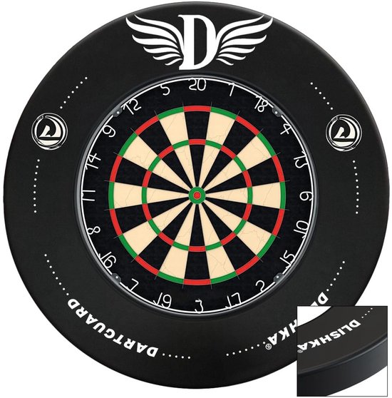 Dailygoods- Dartbord Surround Beschermende Ring - Wandbescherming - Makkelijke Montage - Voorkomt Muurbeschadiging - Binnendiameter 45 cm - Buitendiameter 75 cm - Dartbordring
